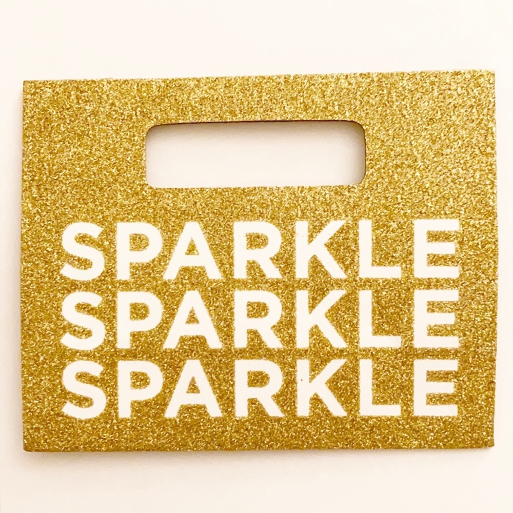 NEW Roobee Gold 'Sparkle' Gift Bag 4 FOR SALE